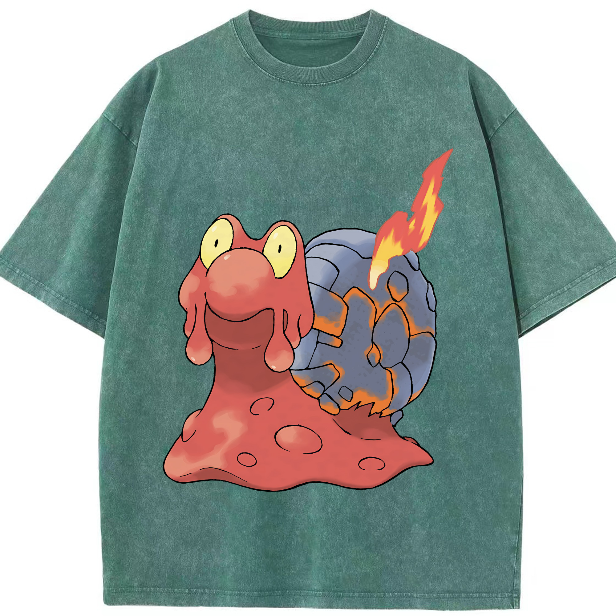 （画像用） ポケットモンスター Pokémon 綿100% ヴィンテージ風 半袖Tシャツ（フロントプリント）